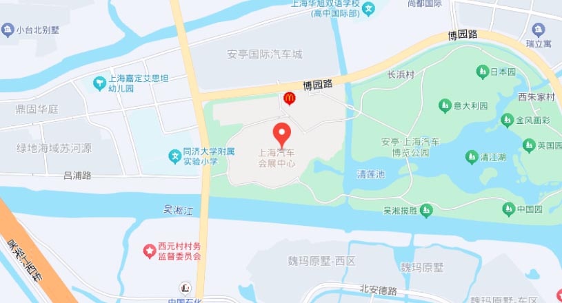 嘉定家博会交通路线地图